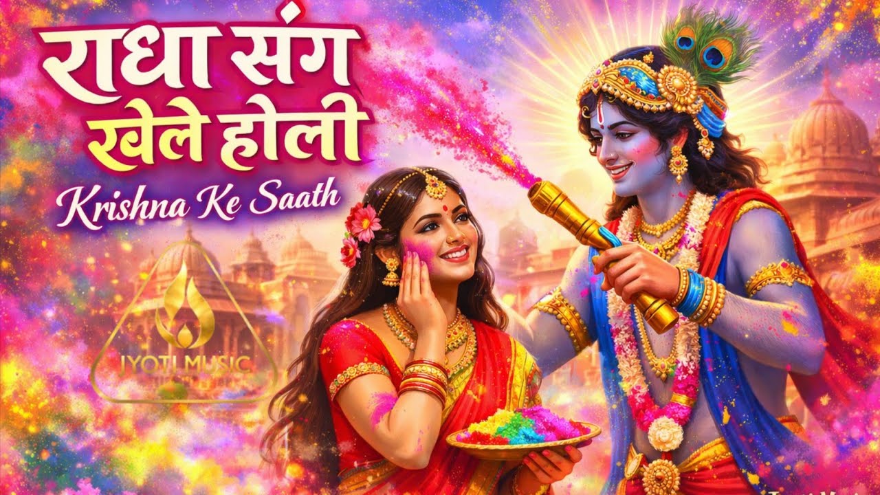 राधा संग खेले होली Krishna ke saath// Holi special Bhajan song 
