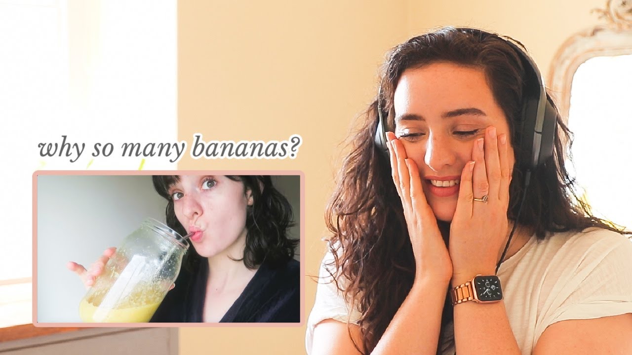 Reacting to my old (vegan hclf/raw till 4/wslf) WHAT I ATE TODAY videos...