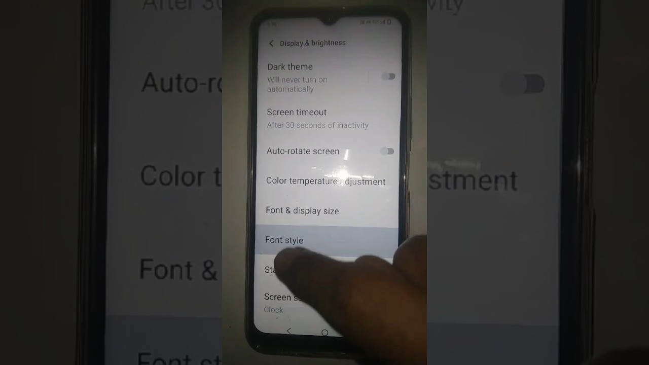 font style change kaise kare #vivot2x5g #vivo #youtubeshorts