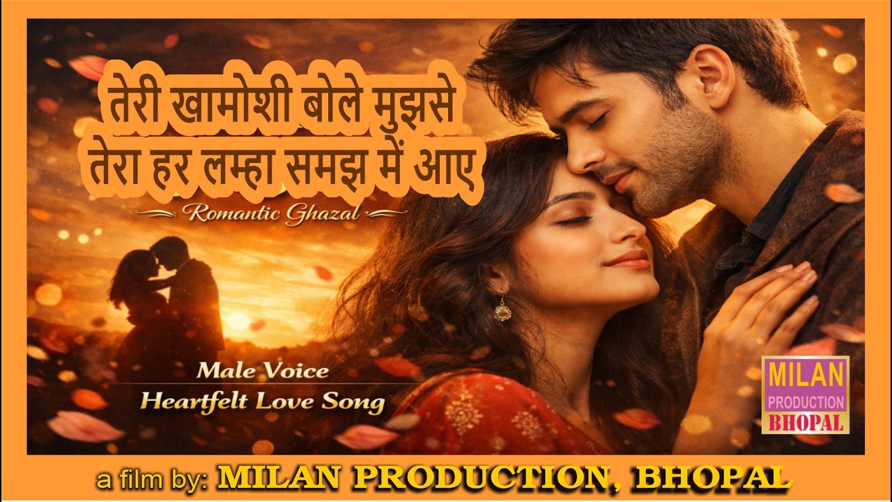 तेरी खामोशी बोले मुझसे | Heartfelt Romantic Ghazal |  Love Song 2026 | Mitul De Sarkar