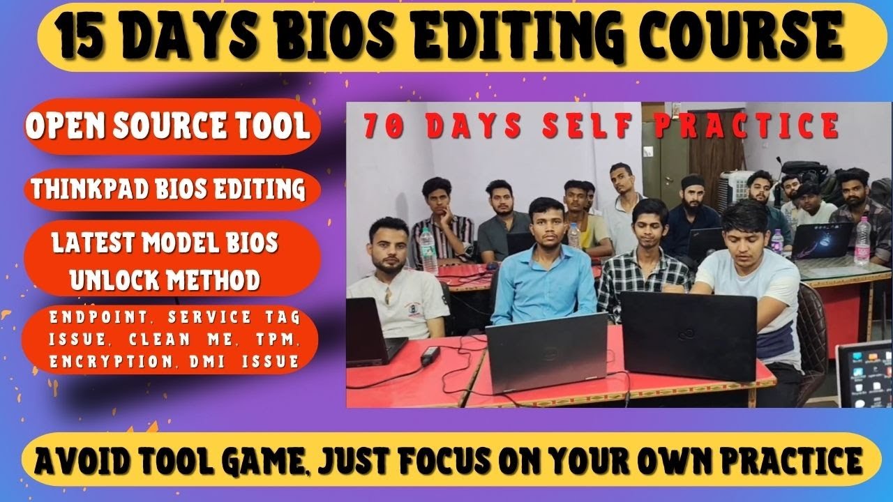 BIOS Editing Full Course by LCIIT 🔧 | Dell, HP, Lenovo, Asus, Acer | 15 Days Course