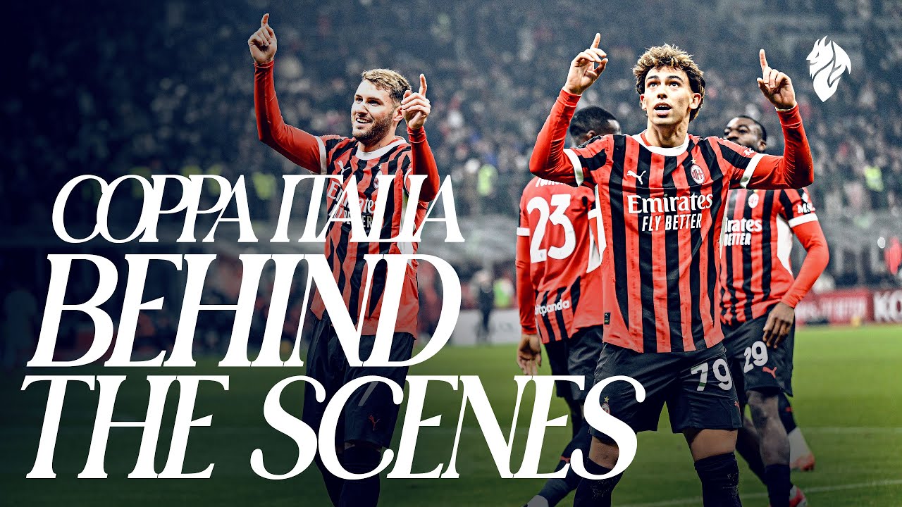 Coppa Italia Quarter-final | AC Milan v Roma | Behind the scenes