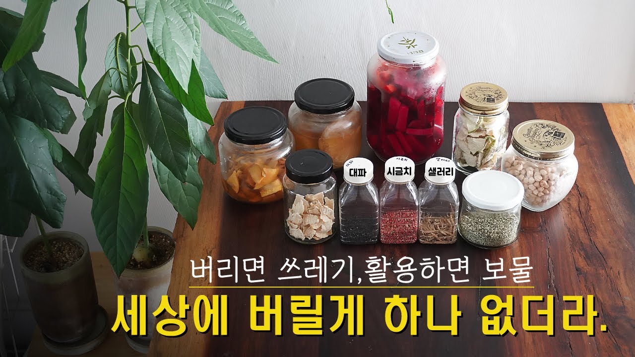 세상에 버릴게 하나 없더라. 버리면 쓰레기, 활용하면 보물