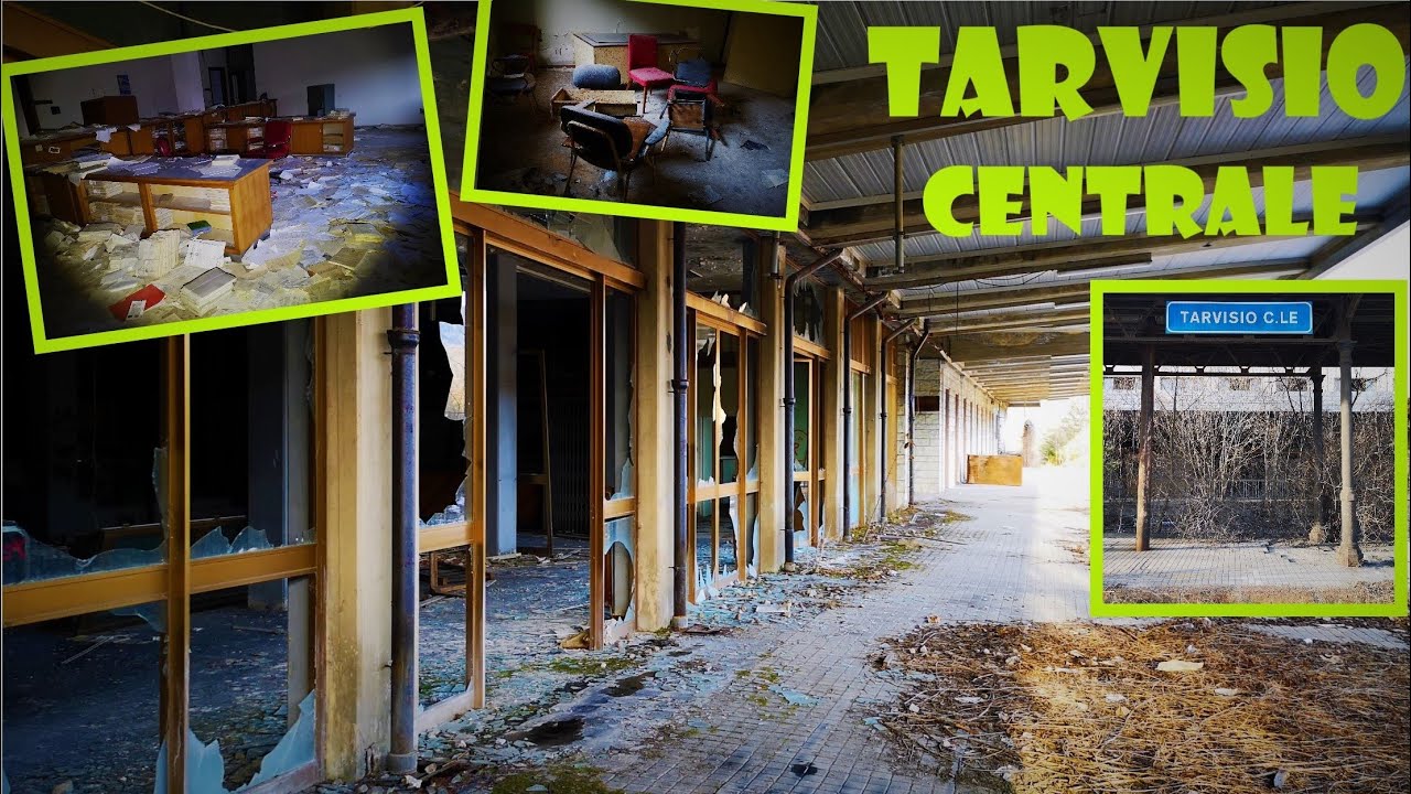 Tarvisio centrale - abandoned railway station / elhagyott vasútállomás