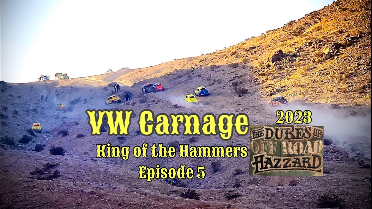 King of the Hammers Volkswagen Carnage 2023 (Episode 5) Class 11 Beetles