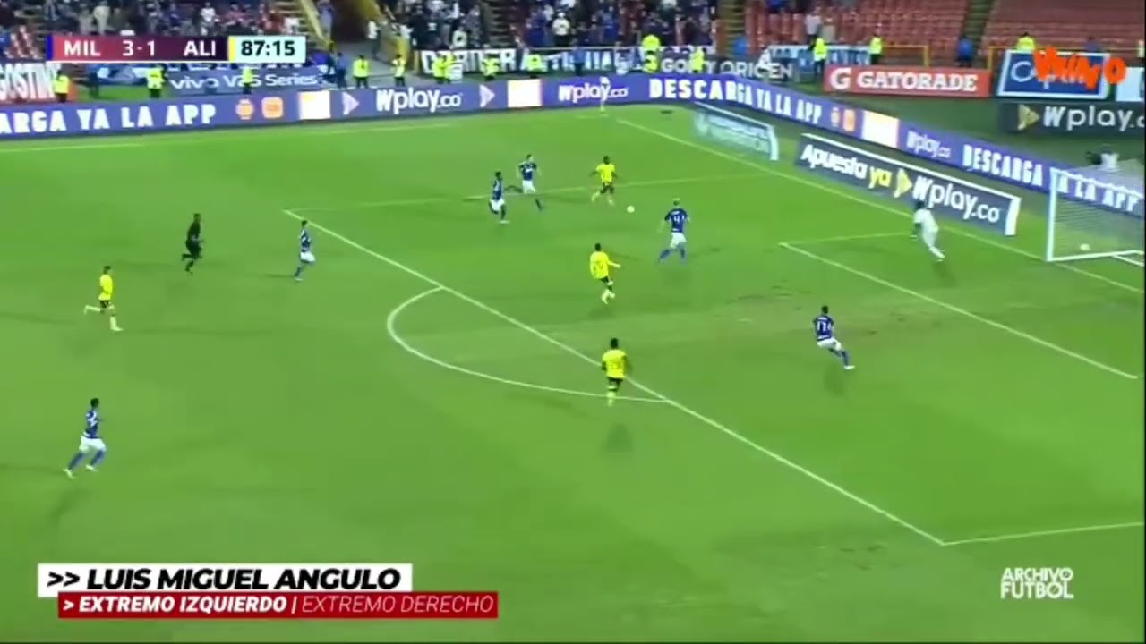 LUIS MIGUEL ANGULO - EXTREMO DESTRO - COLÔMBIA 