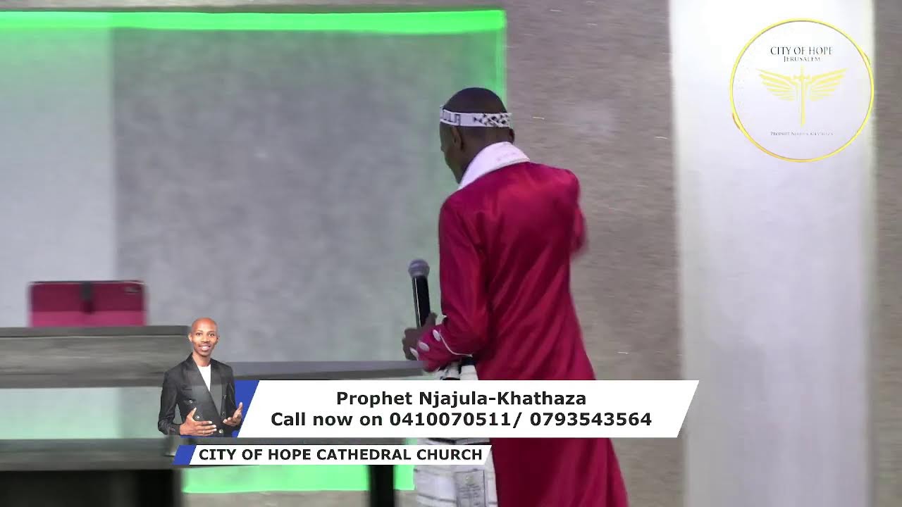 Sunday Live Session with Prophet Njajula-Khathaza