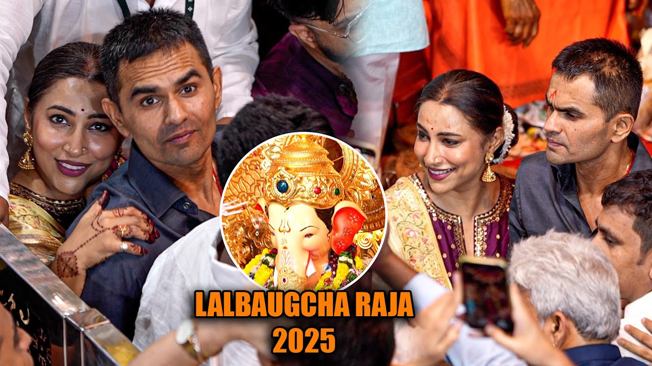Man Behind Aryan Khan Case, Sameer Wankhede Visits Lalbaugcha Raja For Ganpati Darshan