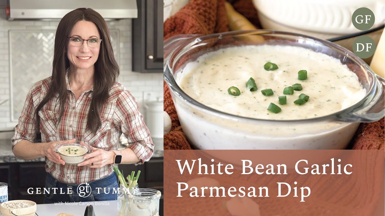 Best Garlic Parmesan White Bean Dip Recipe