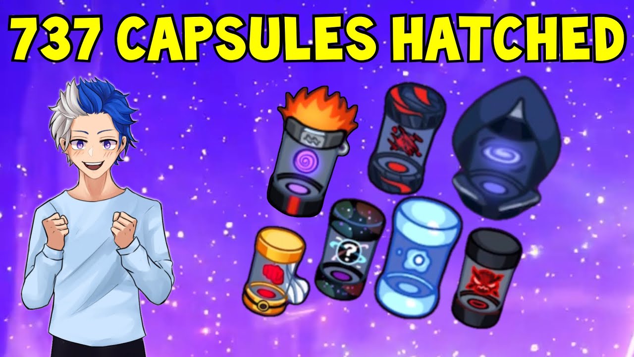 Hatching 737 Capsules To Get The Newest Astrals (+7 Astral Pack Giveaway) 🔥