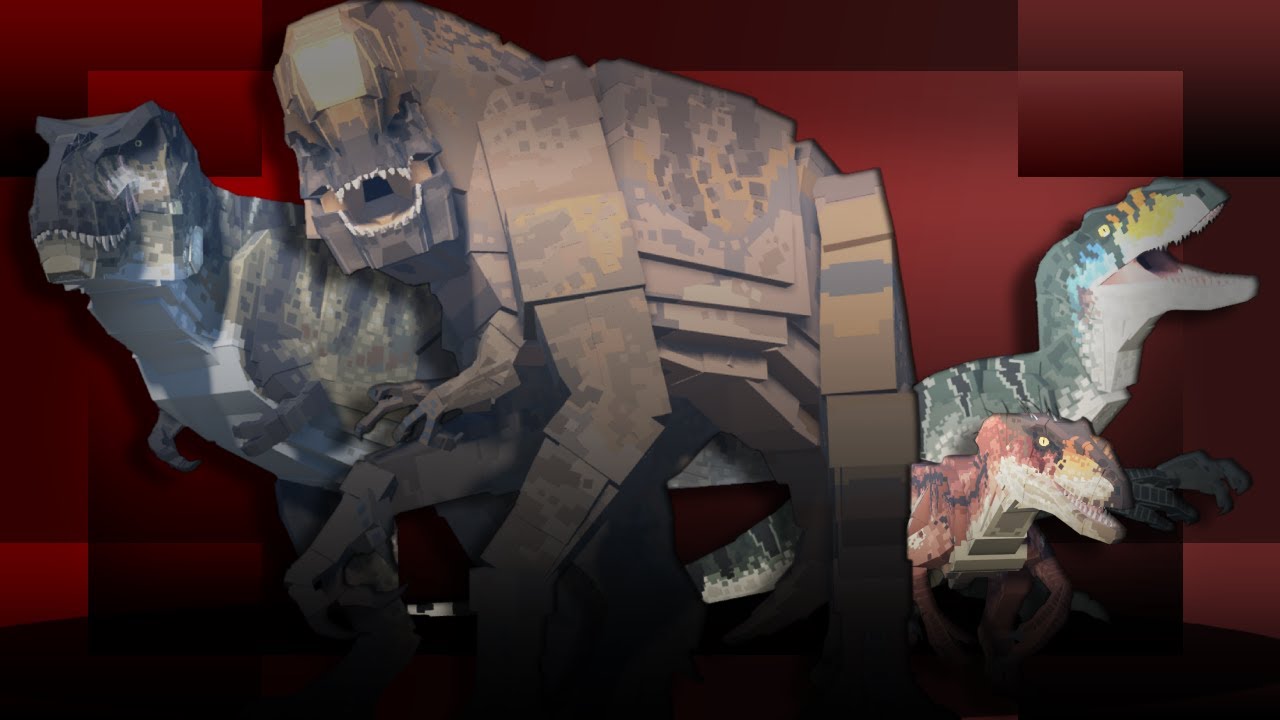 Jurassic world rebirth final battle - Jurassic blocky cinematic