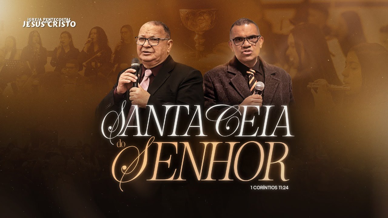 Juntos à Mesa: Santa Ceia Ao Vivo | 09/02/2026 | Segunda | @IPJCOFICIAL