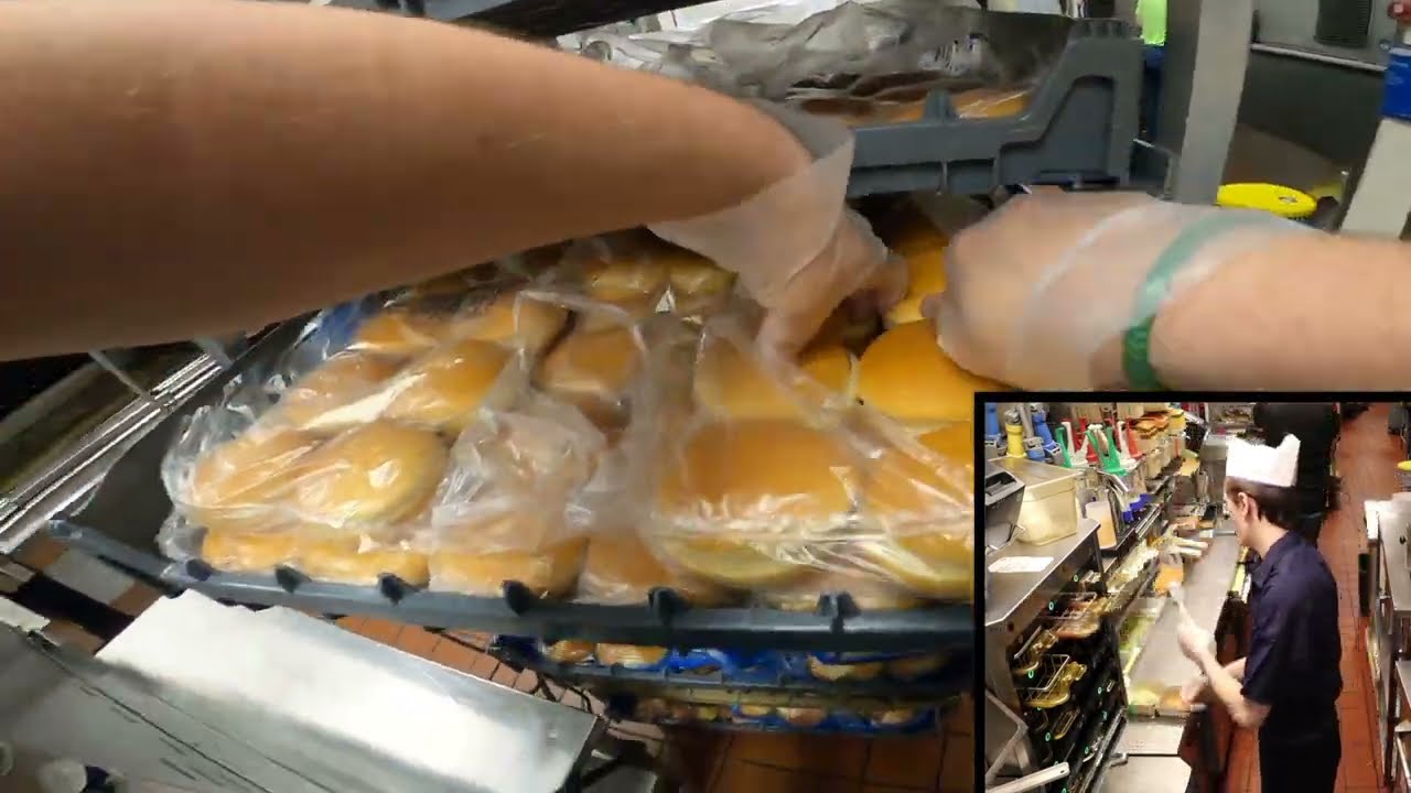 McDonald's POV: Grill Area “Initiating” and “Assembling”