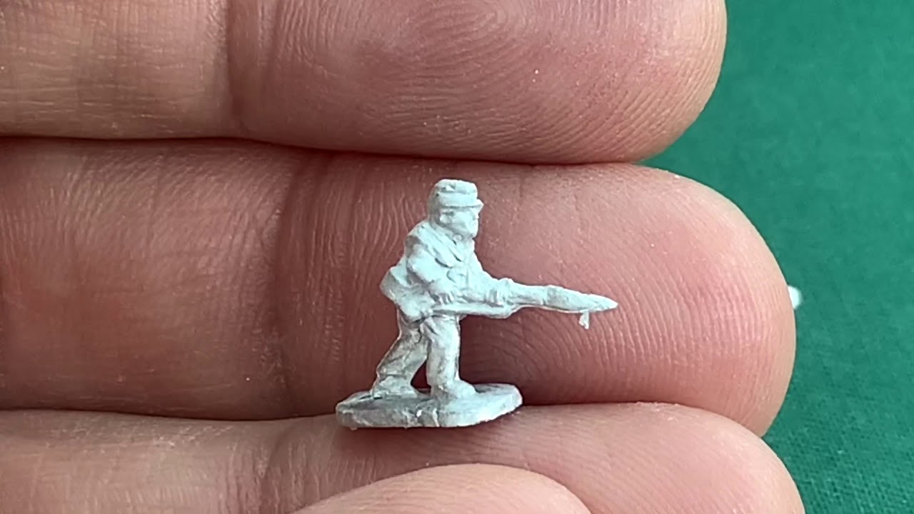 Figure Review, Lancer Miniatures, 10mm  metal American Civil War.