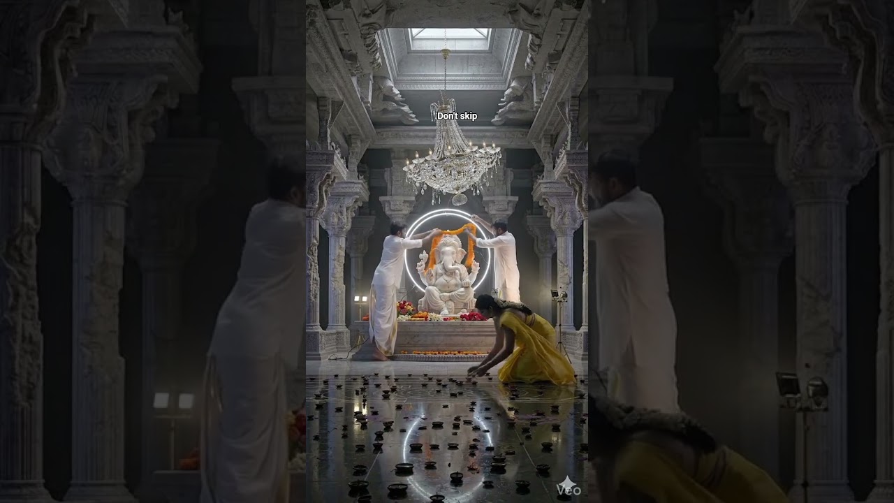 The most satisfying temple restoration you&rsquo;ll see today. The ending is pure magic🙏🕉️#viralvideo