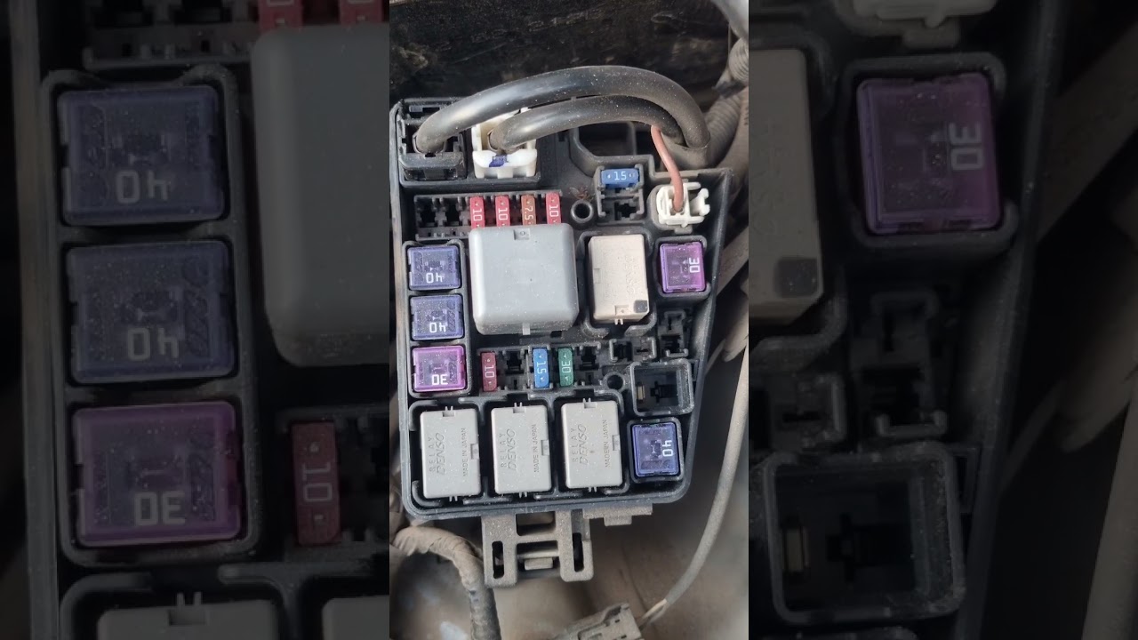 front left side fuse box #KF-VE5 engine#daihatsu#subscribe