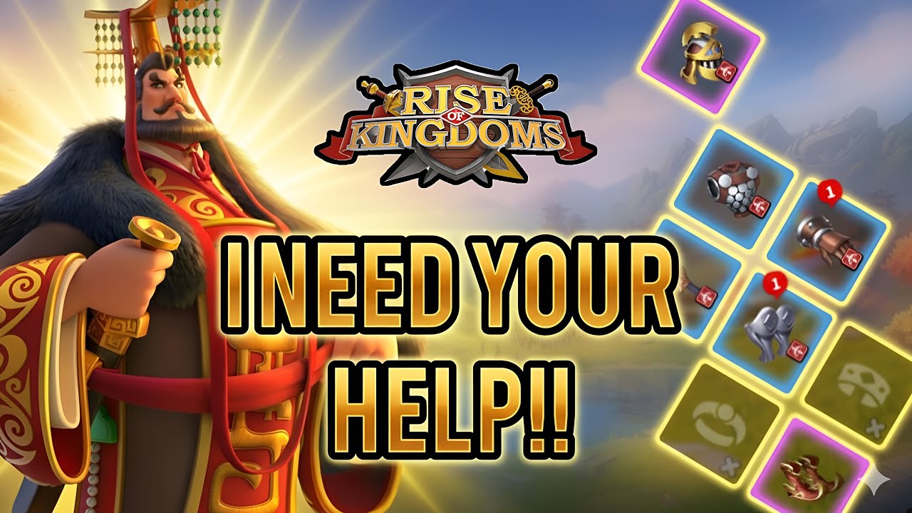 МНЕ НУЖНА ВАША ПОМОЩЬ! Мой билд лучника QSH совершенно неверный? | Rise of Kingdoms #rok #riseofk...