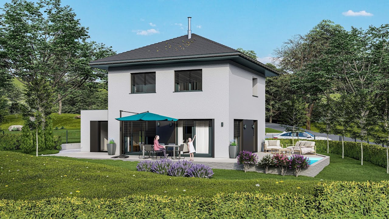 Maison moderne à Chambéry (SAVOIE) à partir de 198184 euros