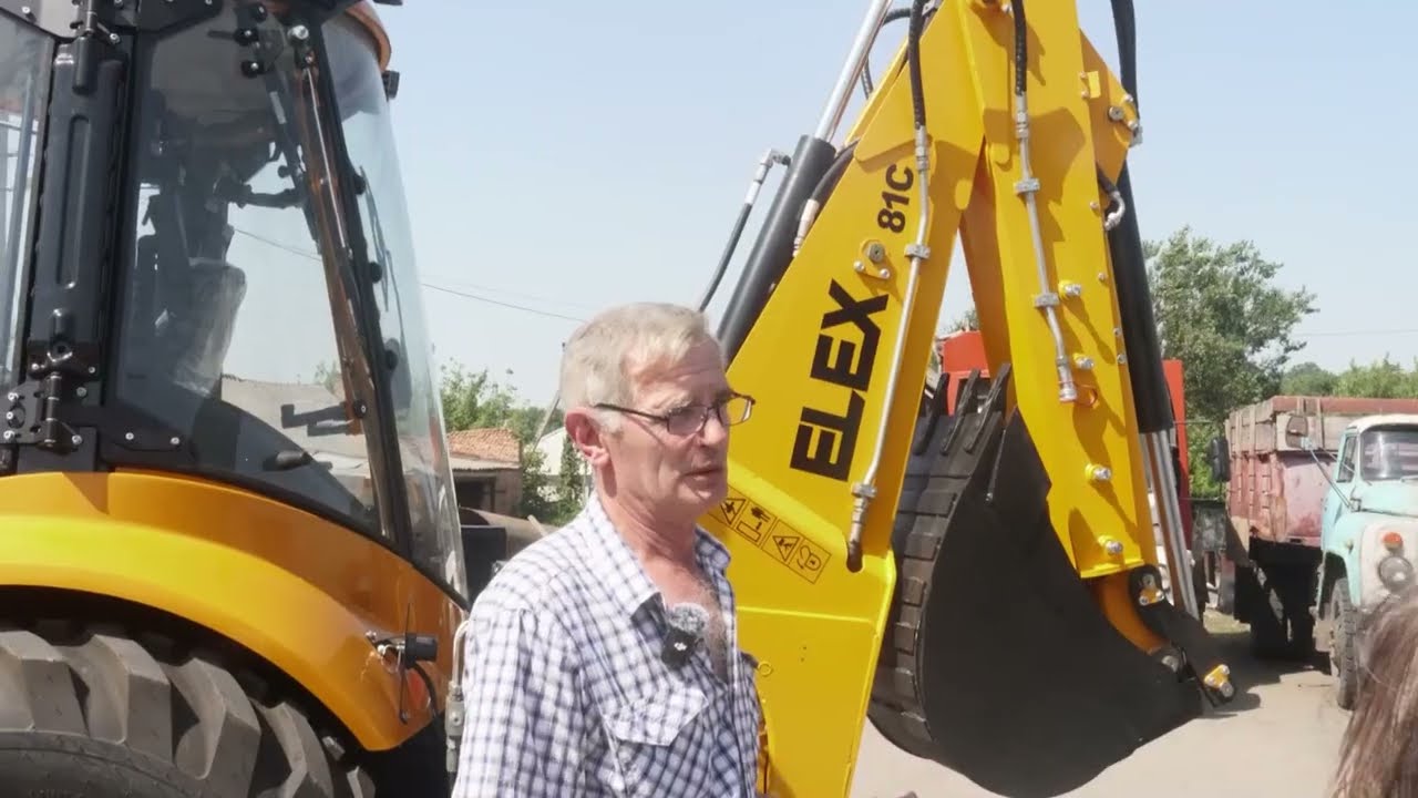 Новий екскаватор ELEX 81C від українського виробника з 15% компенсацією для комунальних підприємств.