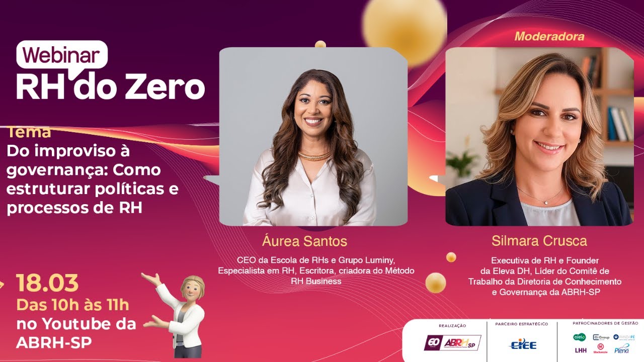 RH do Zero: Do improviso à governança: Como estruturar políticas e processos de RH