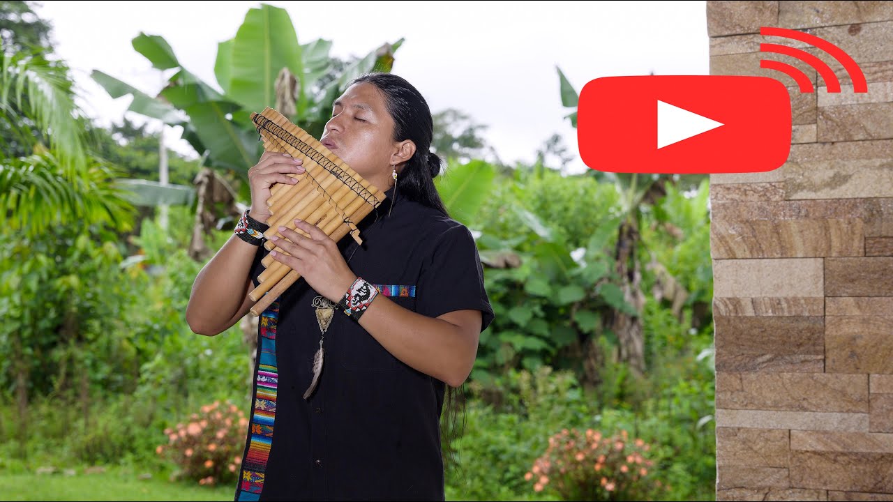 Live Instrumental Flute Music of Rainy Nature