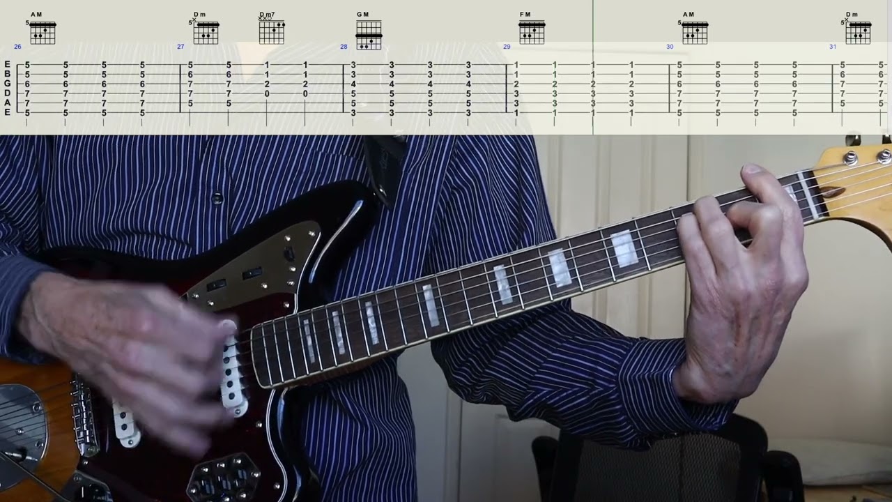 Cream - World Of Pain - Rhythm Guitar Lesson With Tabs