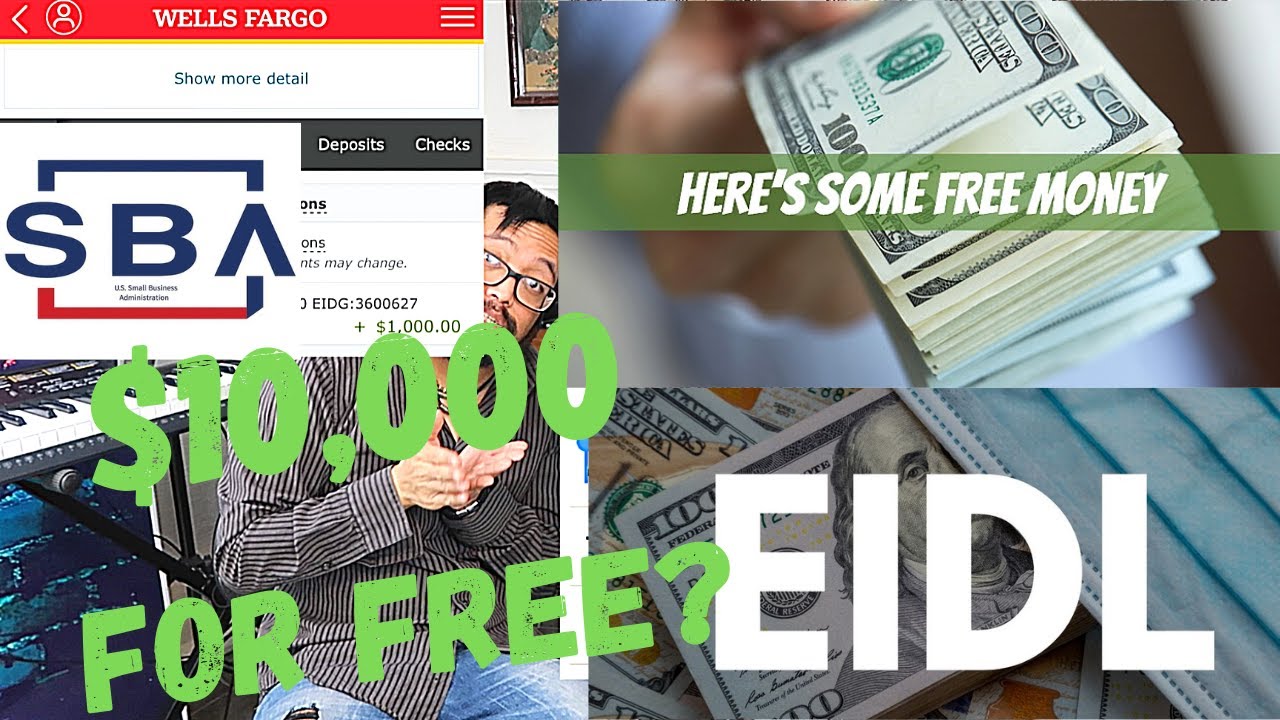 SBA EIDL Grant ROUND 2 (How To Get Free Money) $10,000 USA Government Giveaway PPP Relief Loan DJTV