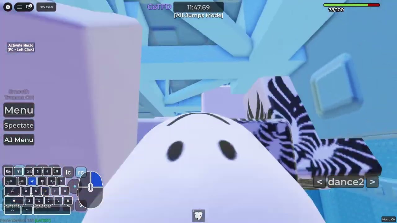 CoTFD : Road to all-jump every horrific