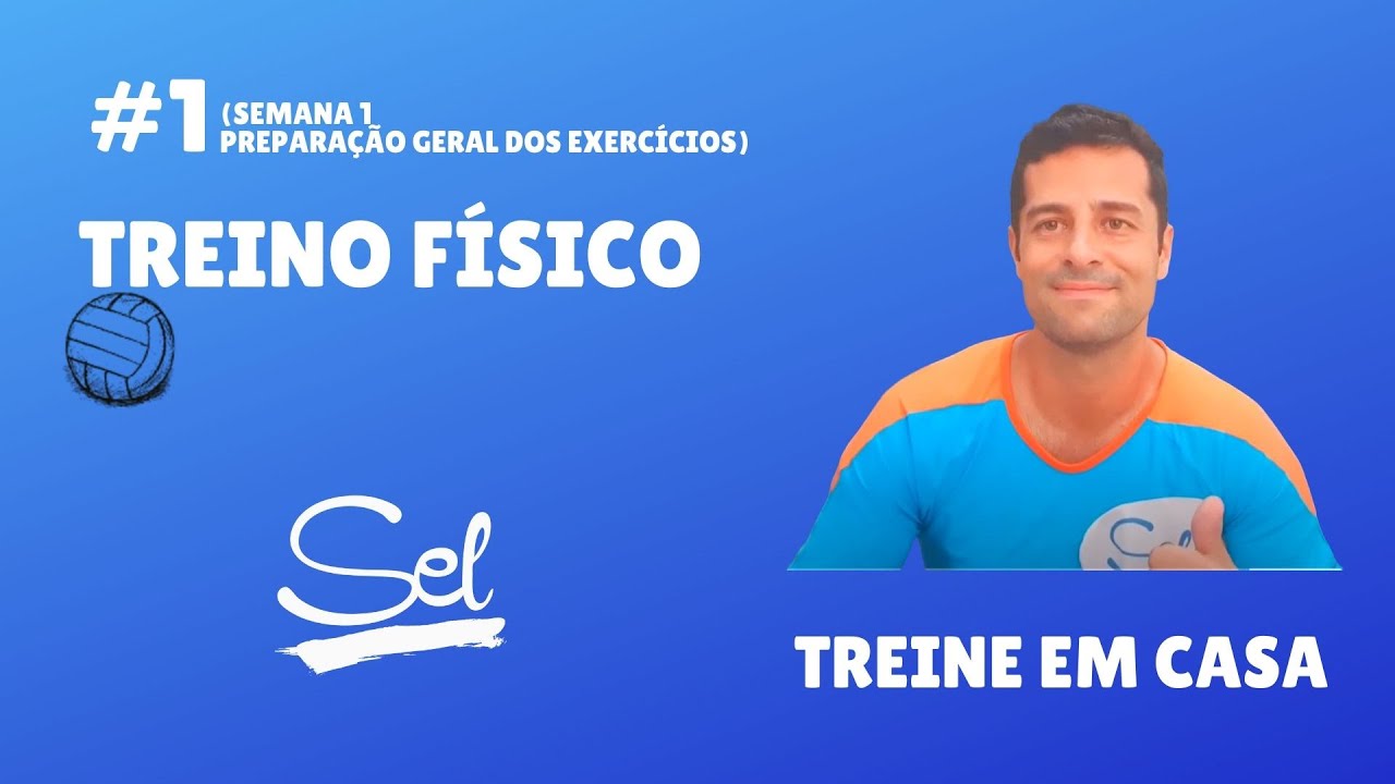 Treine em Casa | #1 - Treino Físico para o Vôlei de Praia (Semana 1 - Conhecendo os Exercícios)