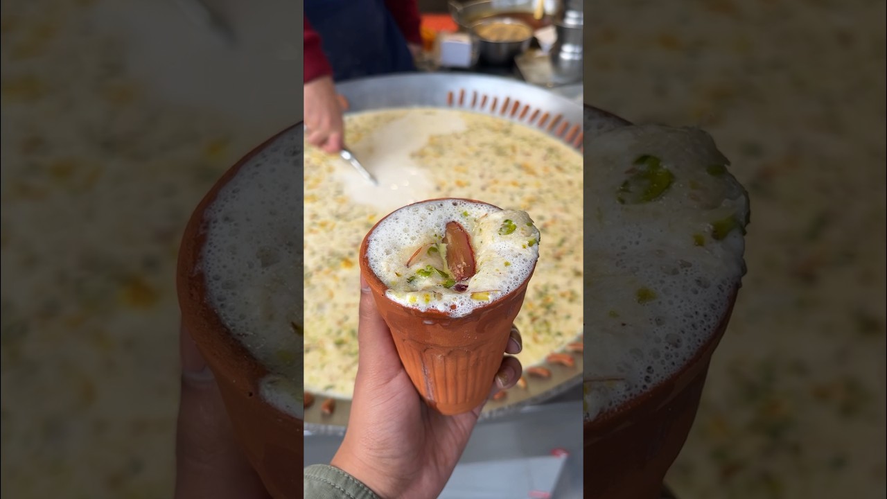 Kullad ka Doodh #shorts #streetfood #recipe #winter