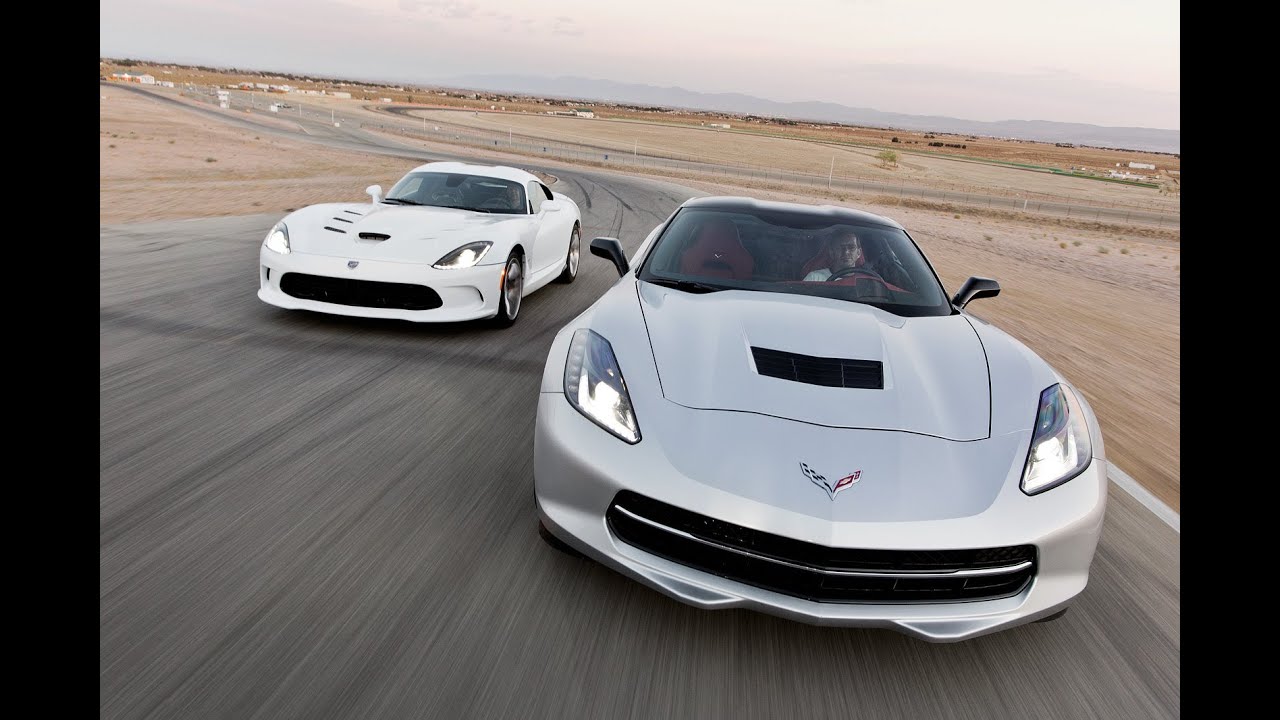 2014 Chevy Corvette Stingray vs 2013 SRT Viper Coupe | Track Tested