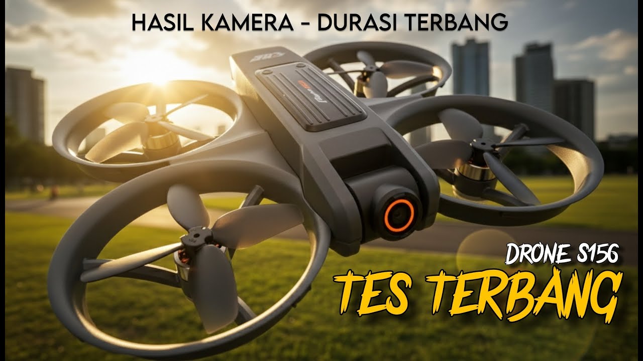 Tes Terbang Drone S156