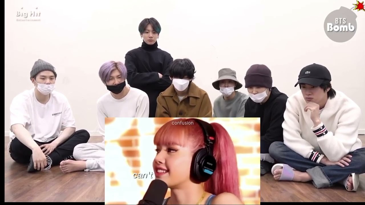 bts reaction lisa