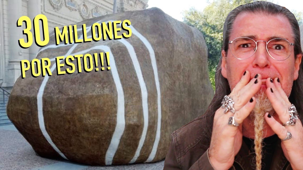 INDIGNACION! 23 MILLONES por esta PIEDRA FAKE en CHILE de Enrique Matthey. ¿ARTE?