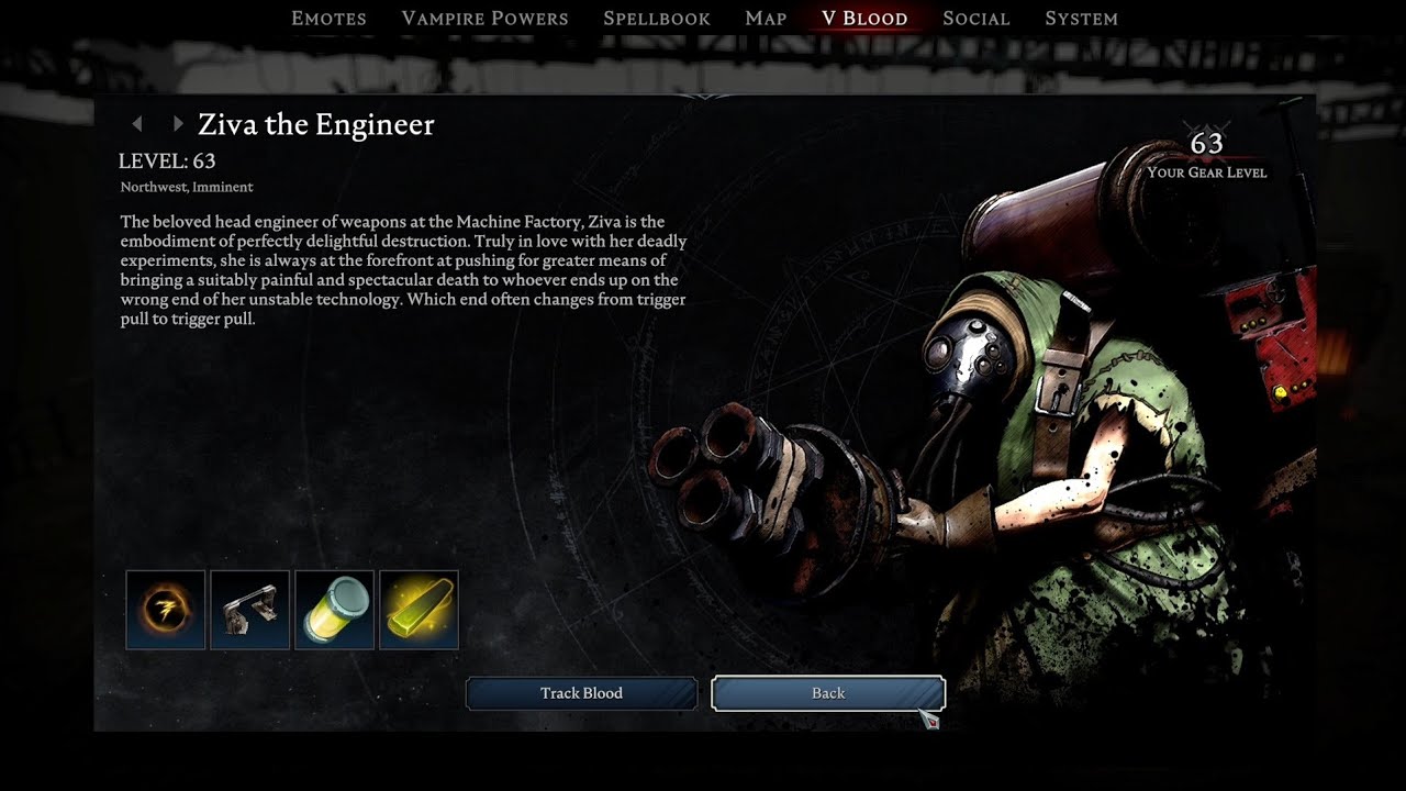 V Rising | Brutal Ziva the Engineer, Unholy Approach