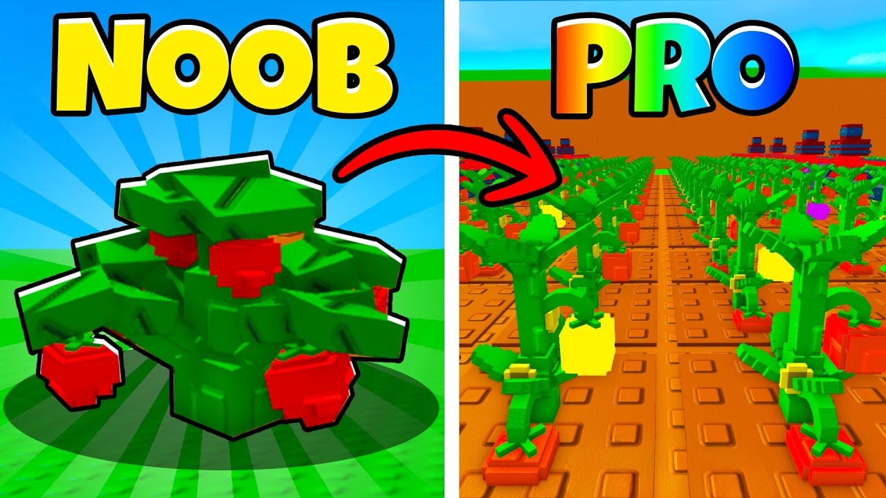 Я построил САМУЮ БОЛЬШУЮ ФЕРМУ в Roblox Build A Farm Factory и стал НЕВЕРОЯТНО СИЛЬНЫМ!