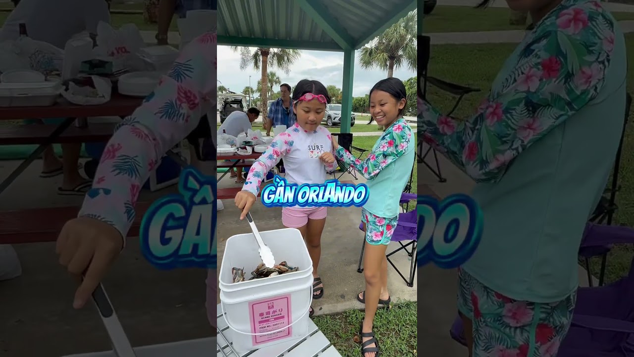 BBQ GHẸ NGO&Agrave;I BIỂN COCOA BEACH l GẦN ORLANDO #cuocsongflorida #beachbbq #cuocsongmy