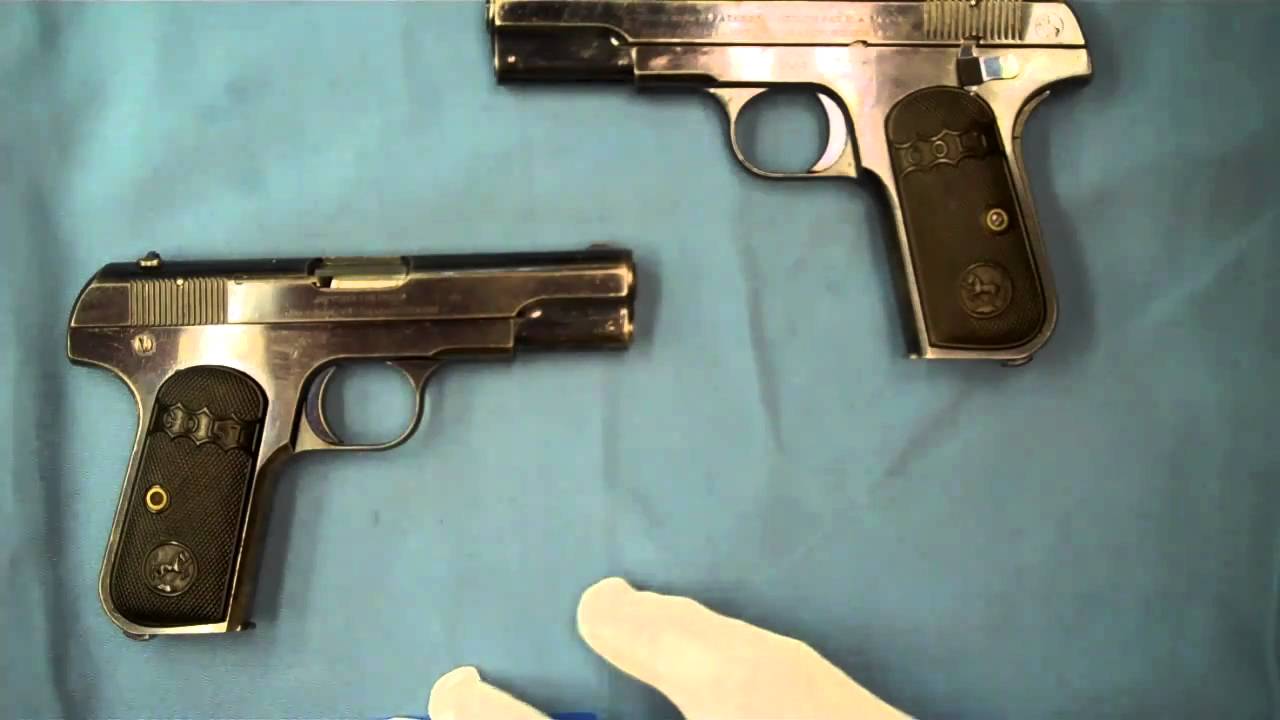 Colt's Model M 1903 1908 Pocket Hammerless