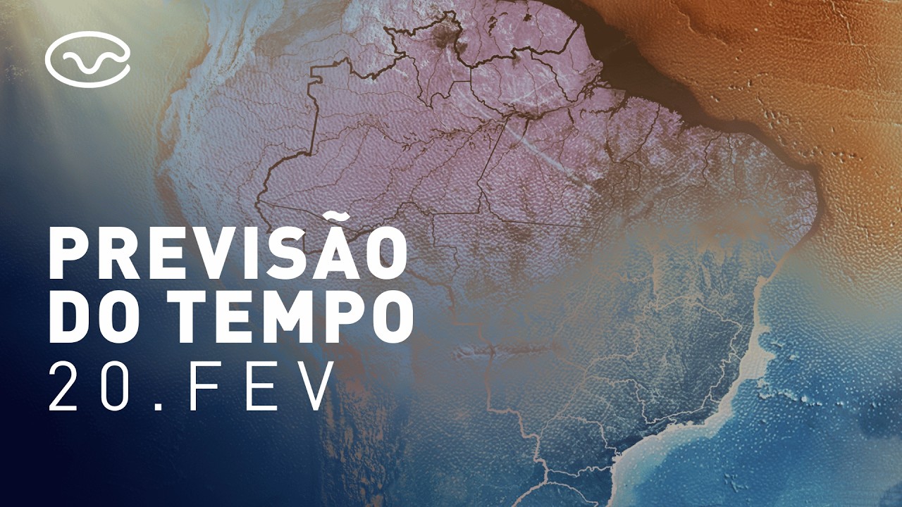 Previsão do tempo desta sexta-feira (20)!