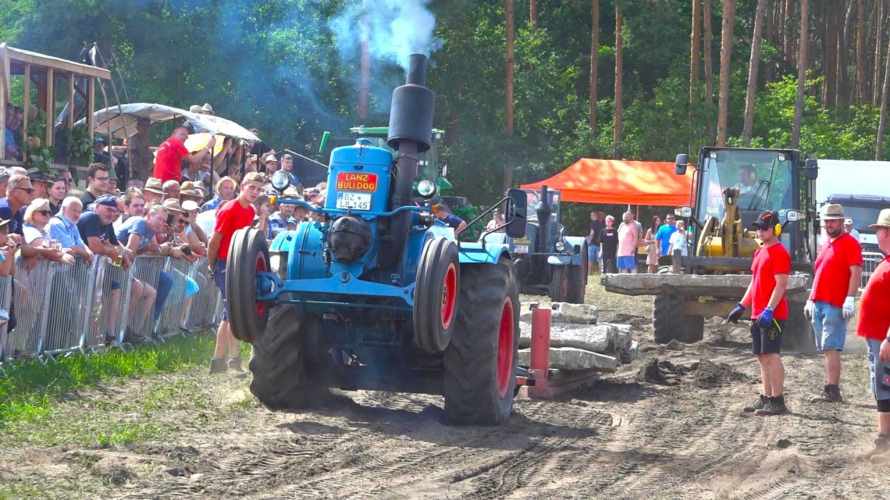 Lanz Bulldogs bis 10 Liter Hubraum- 20. Schleppertreffen - Koblenz-am-Knappensee 13.08.2023