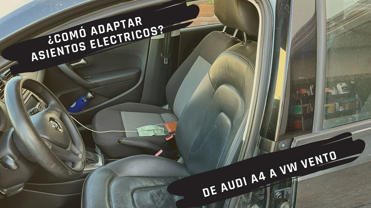 ¿Como adaptar asientos asientos electricos🚗🚗?       --Le puse sala de Audi a4 a mi vento