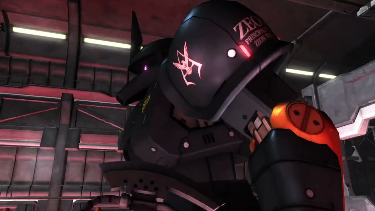 Zaku I lv5 trying the mg