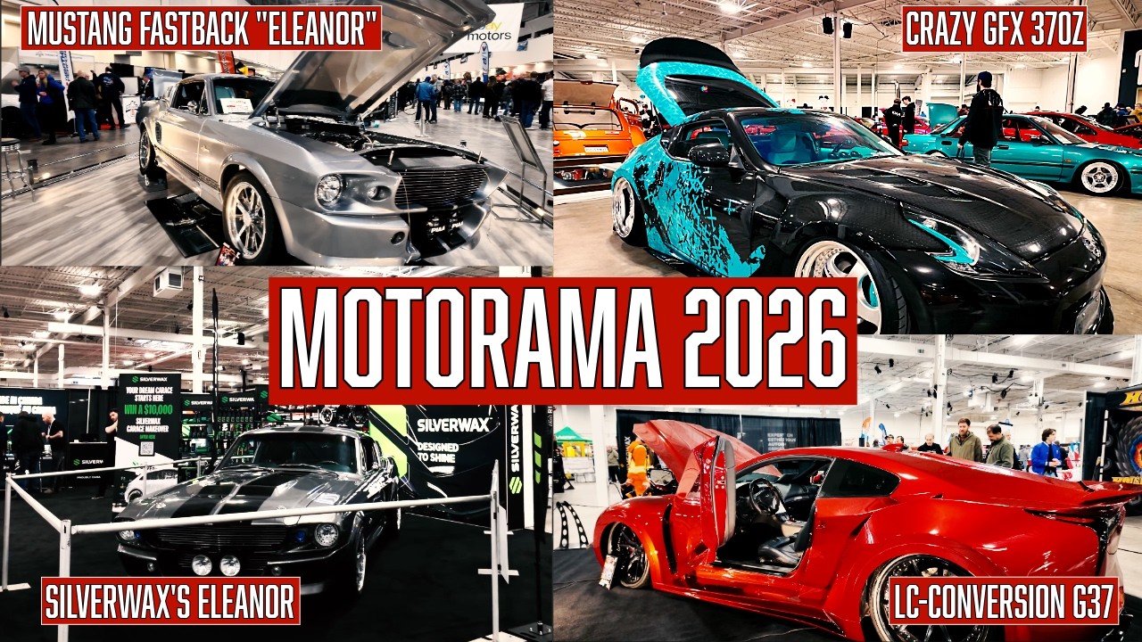 Wild Builds at Motorama 2026 | Mustangs, JDM, and Custom Cars