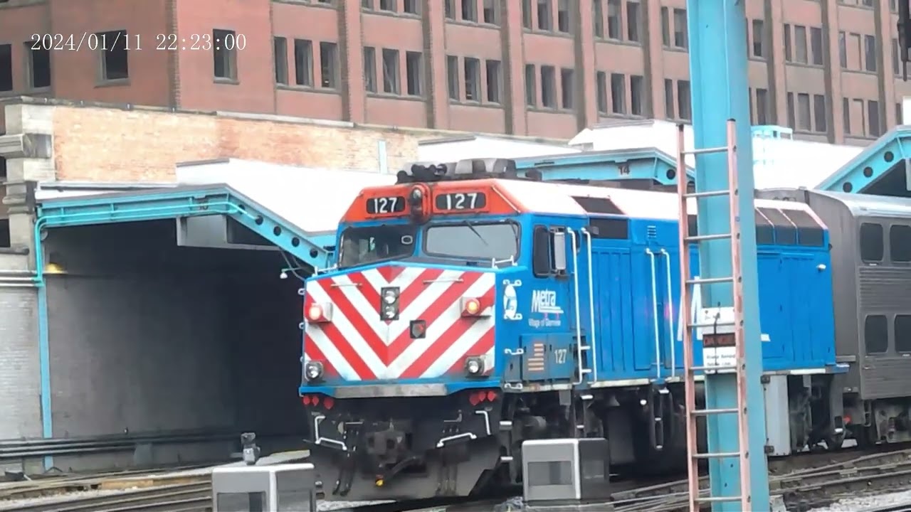 Ogilvie Transportation Center Railfanning - 3/7/26