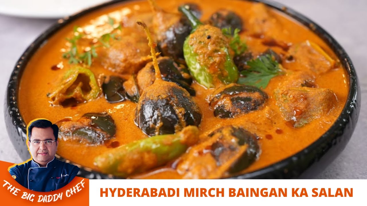 How To Make Hyderabadi Mirch Baingan salan | मसालेदार हैदराबादी बैंगन का सालन| Baingan Ka Salan