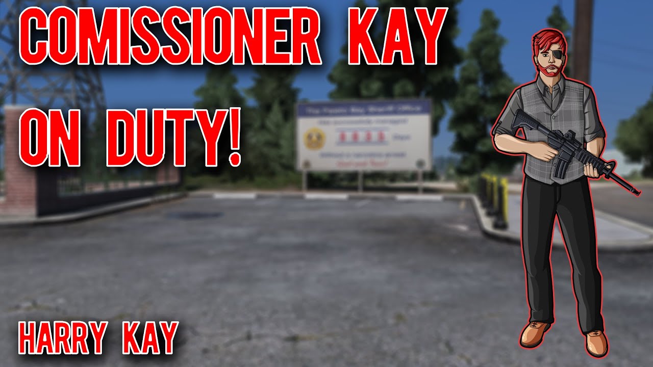 Commissioner Kay on Duty! - RedlineRP