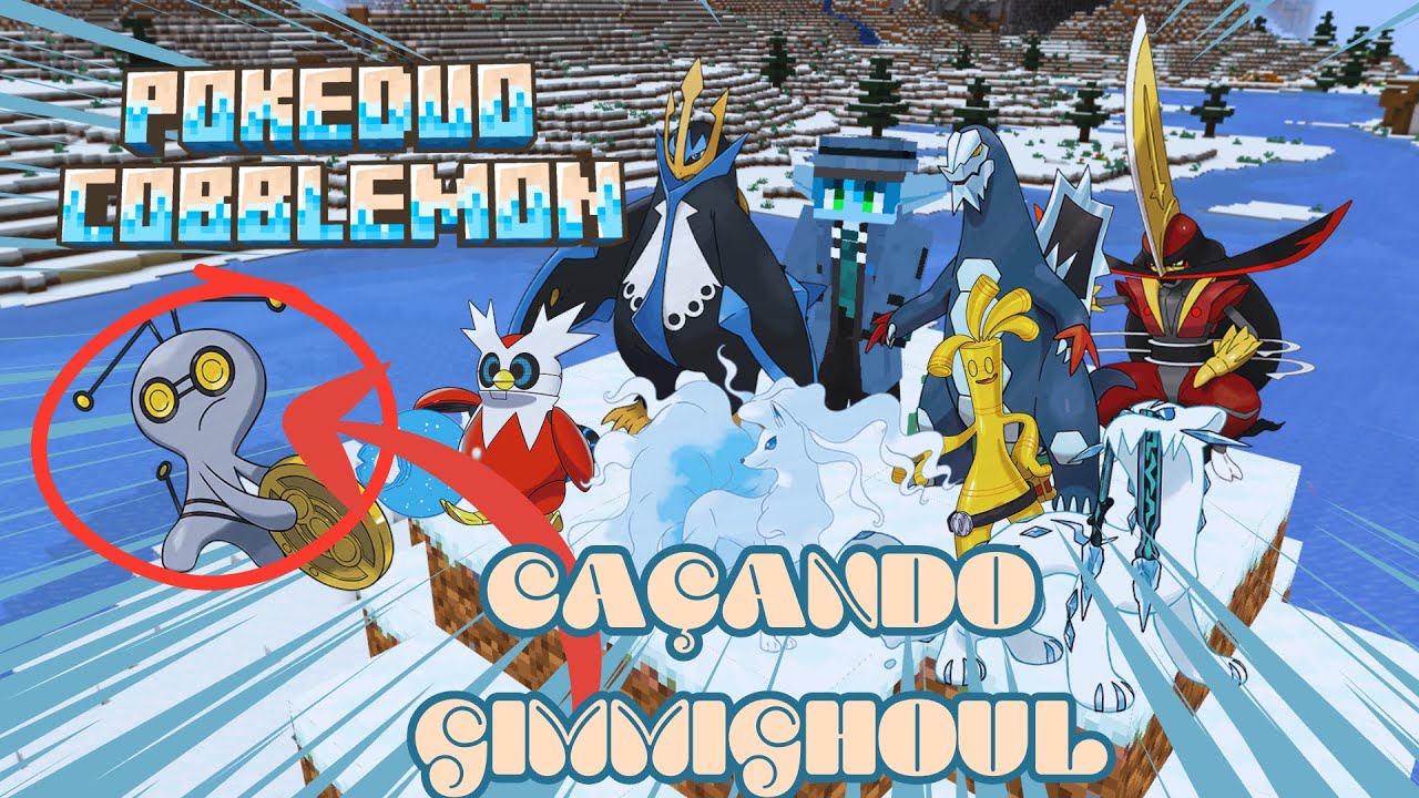 ⭐Caçando Gimmighoul e Shinys!! 🛸Explorando e Relaxar!✨ 🐦‍🔥PokéDuo Cobblemon⚡[Vtuber Br]