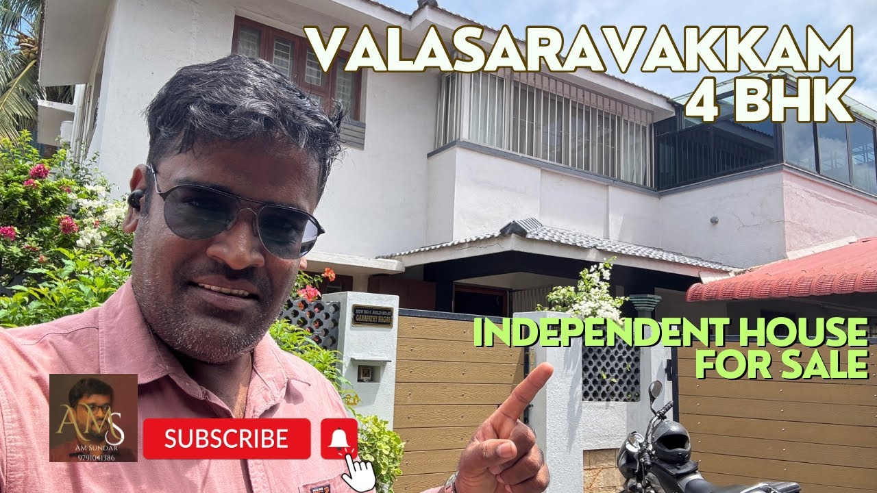 🏡 Luxury 4BHK Independent House for Sale in Valasaravakkam | Prime Location | Chennai Real Estate