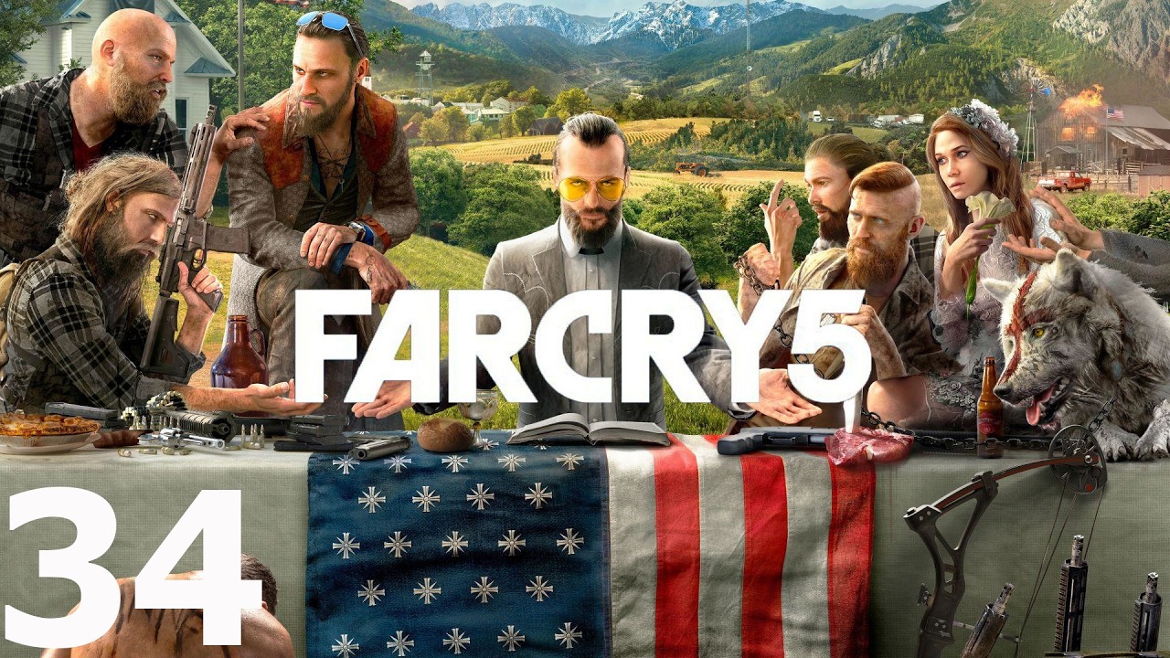 Far Cry 5 #34 Sklep wędkarski Nolana, Upadłe Anioły i Ostatnie spotkanie z Siostrzyczką