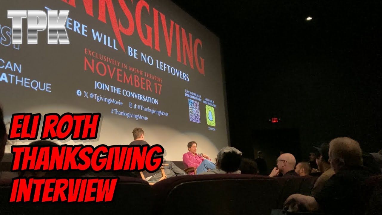 Eli Roth THANKSGIVING INTERVIEW [ADVANCE SCREENING]